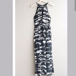 H&M monochrome maxi dress